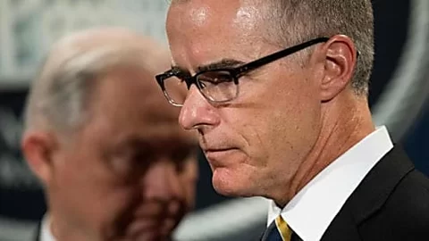 Fired Andrew McCabe gave notes on Trump to Robert Mueller